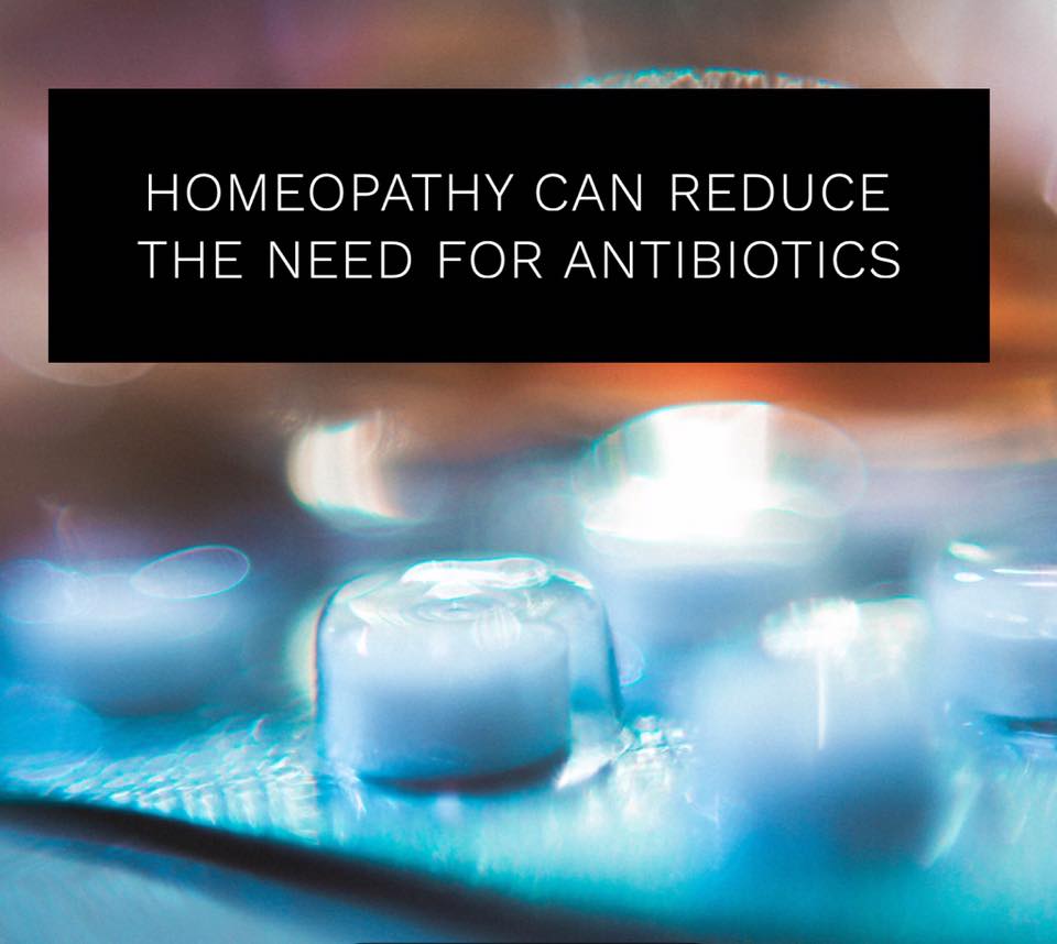 Homeopathy can Reduce the need for Antibiotics