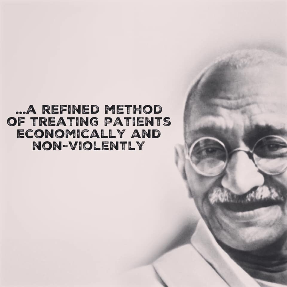 Mahatma Gandhi - thoughts about Homeopathy