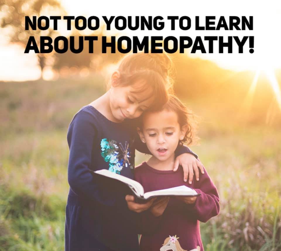 Not too young to learn about homeopathy