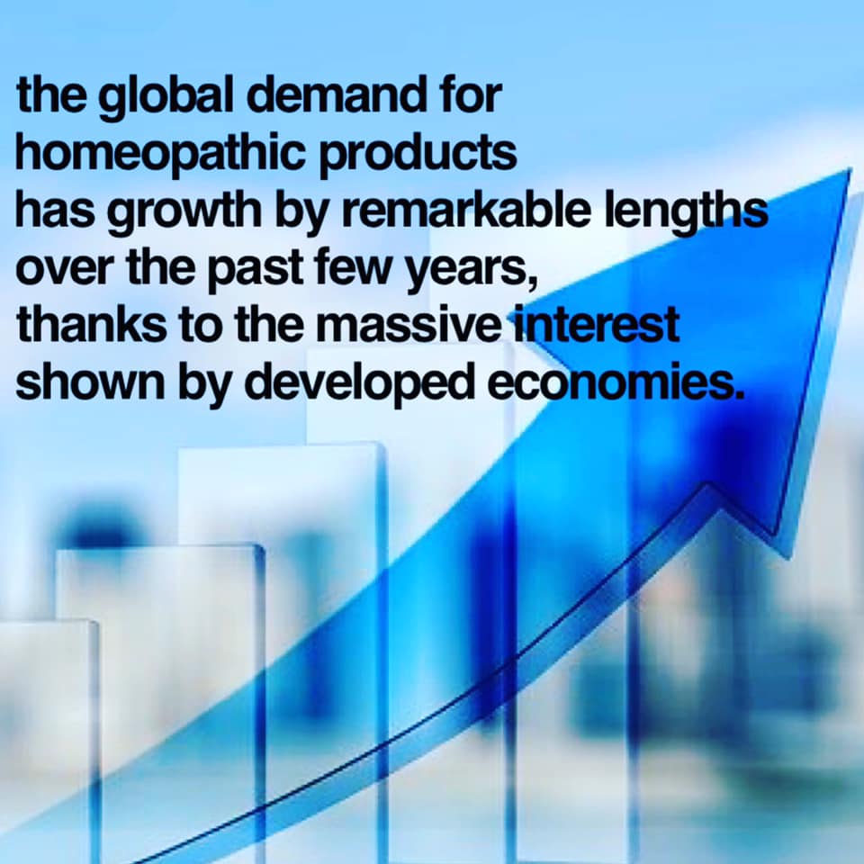 Homeopathic products growth