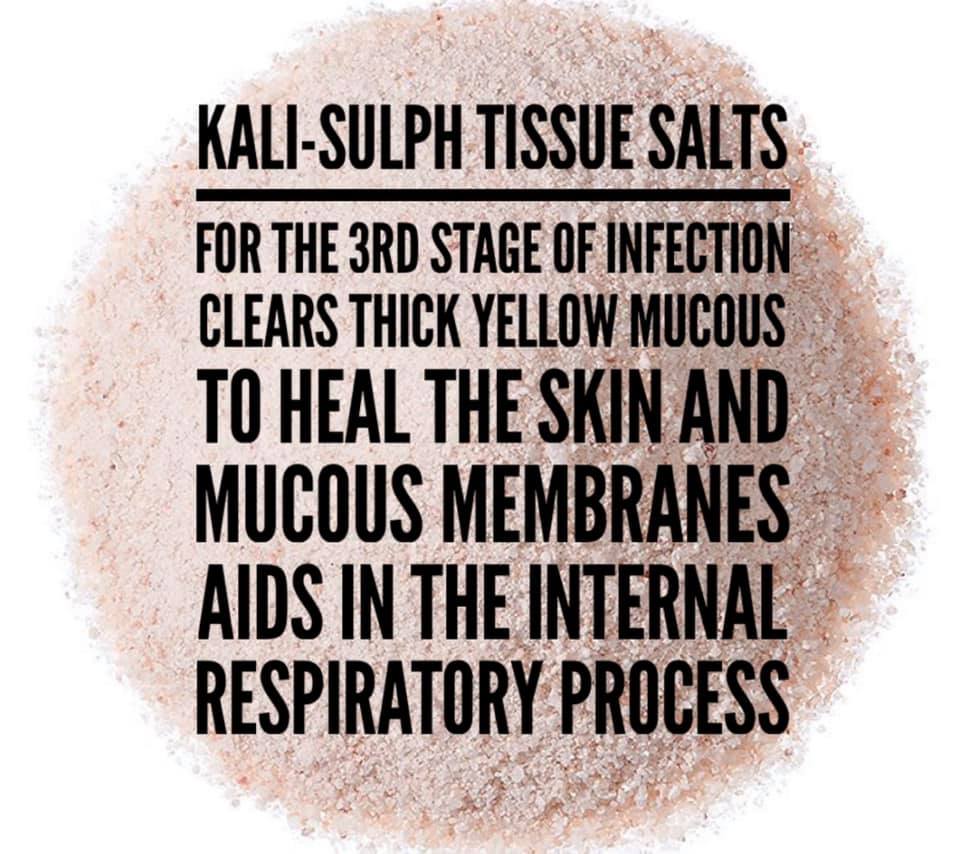 Kali-sulph tissue salts