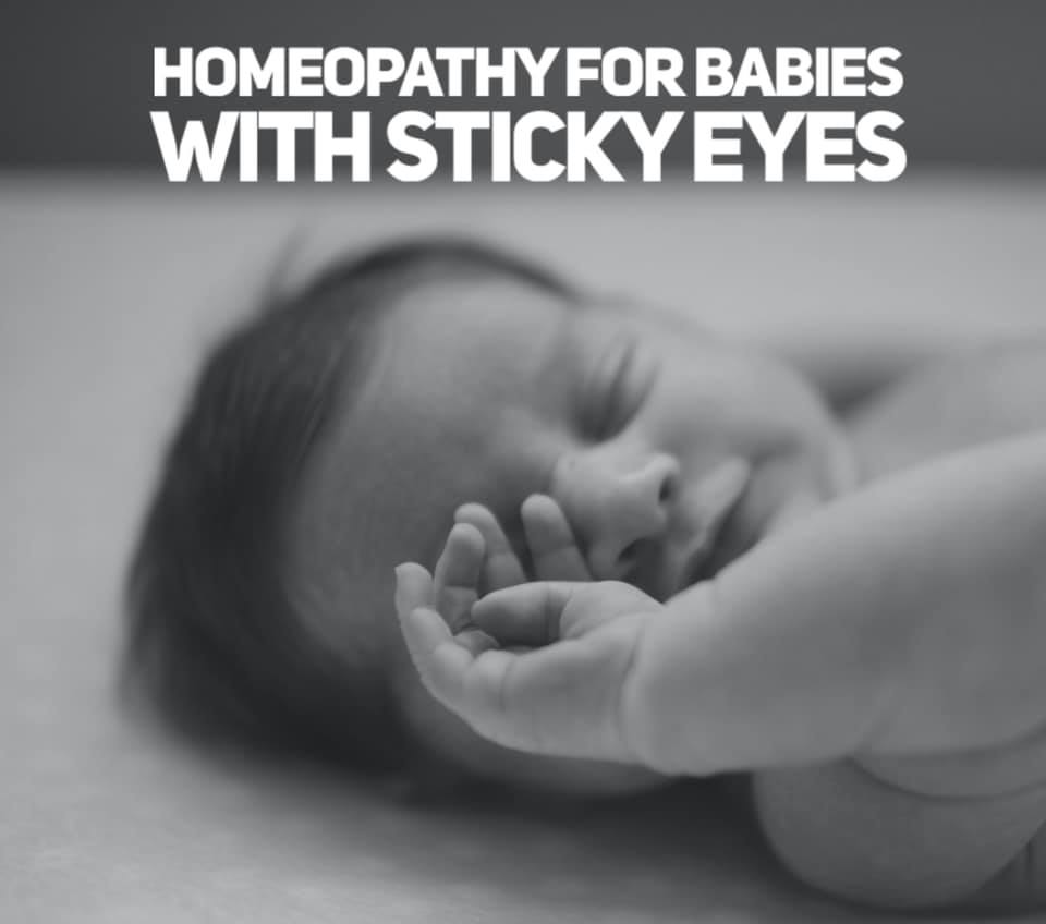 Homeopathy for Sticky Eyes