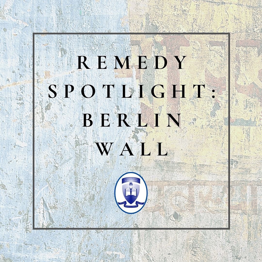 Remedy Spotlight:  The Berlin Wall