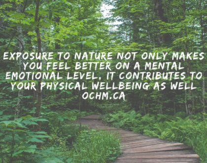 Exposure to Nature Increases Feel-Good Emotions