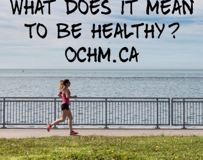 What Does It Mean To Be Healthy?