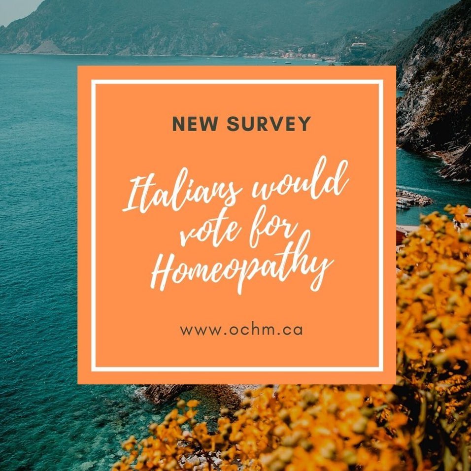 Italians would vote for Homeopathy