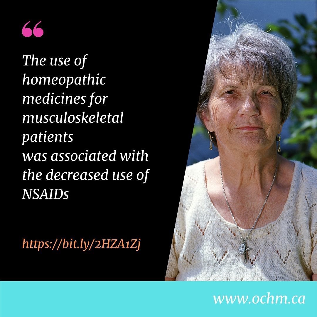 The use of Homeopathic Medicines for Musculoskeletal Patients