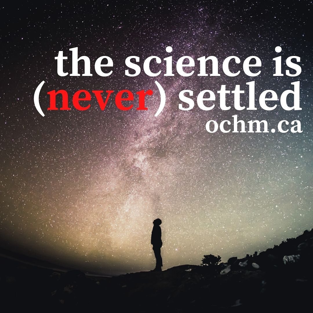 The Science is Never Settled