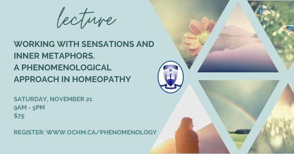 Working with Sensations and Inner Metaphors. A Phenomenological Approach in Homeopathy