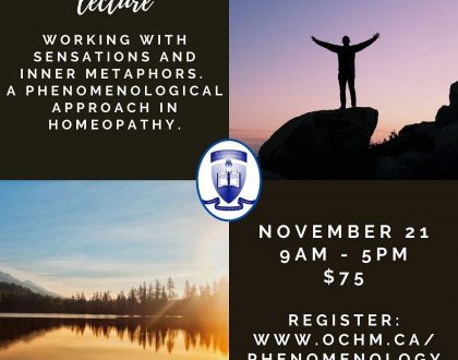 Lecture: Working with Sensations and Inner Metaphors