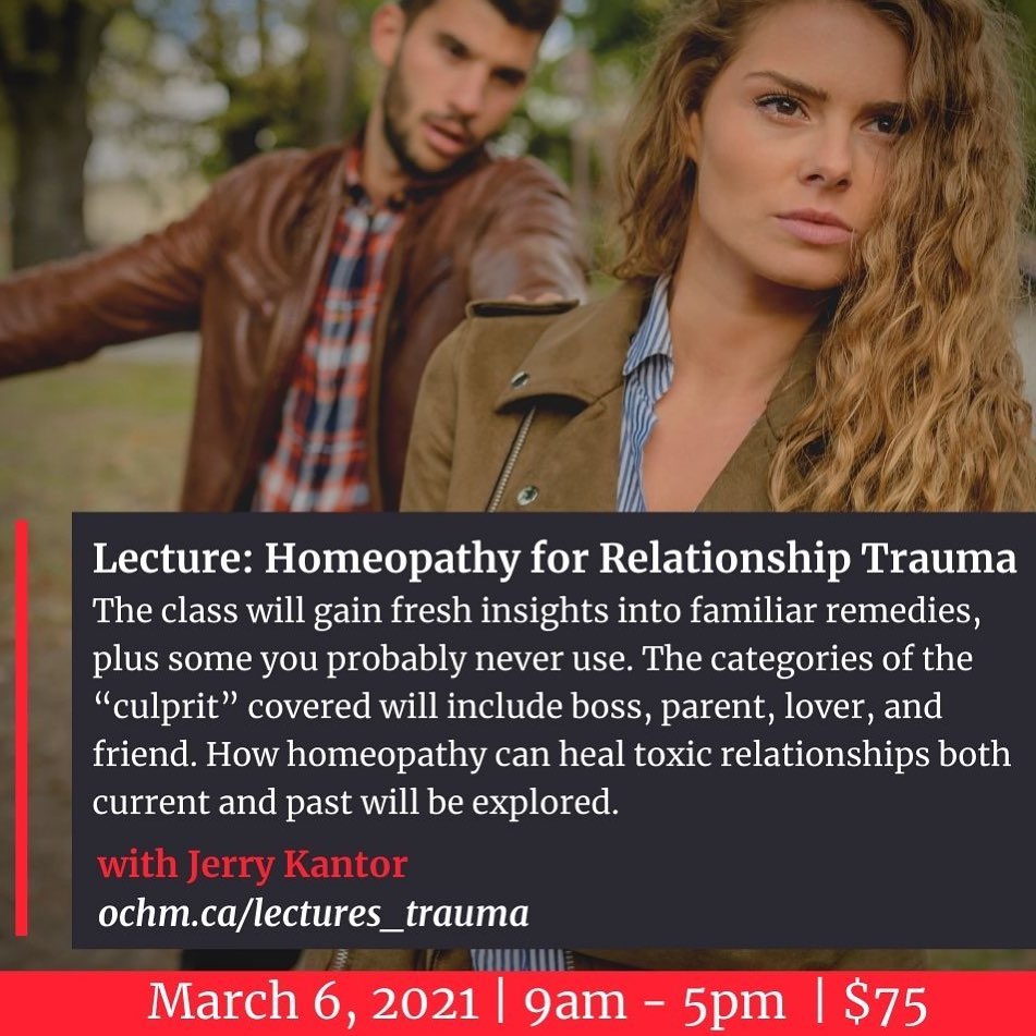 Homeopathy for Relationship Trauma