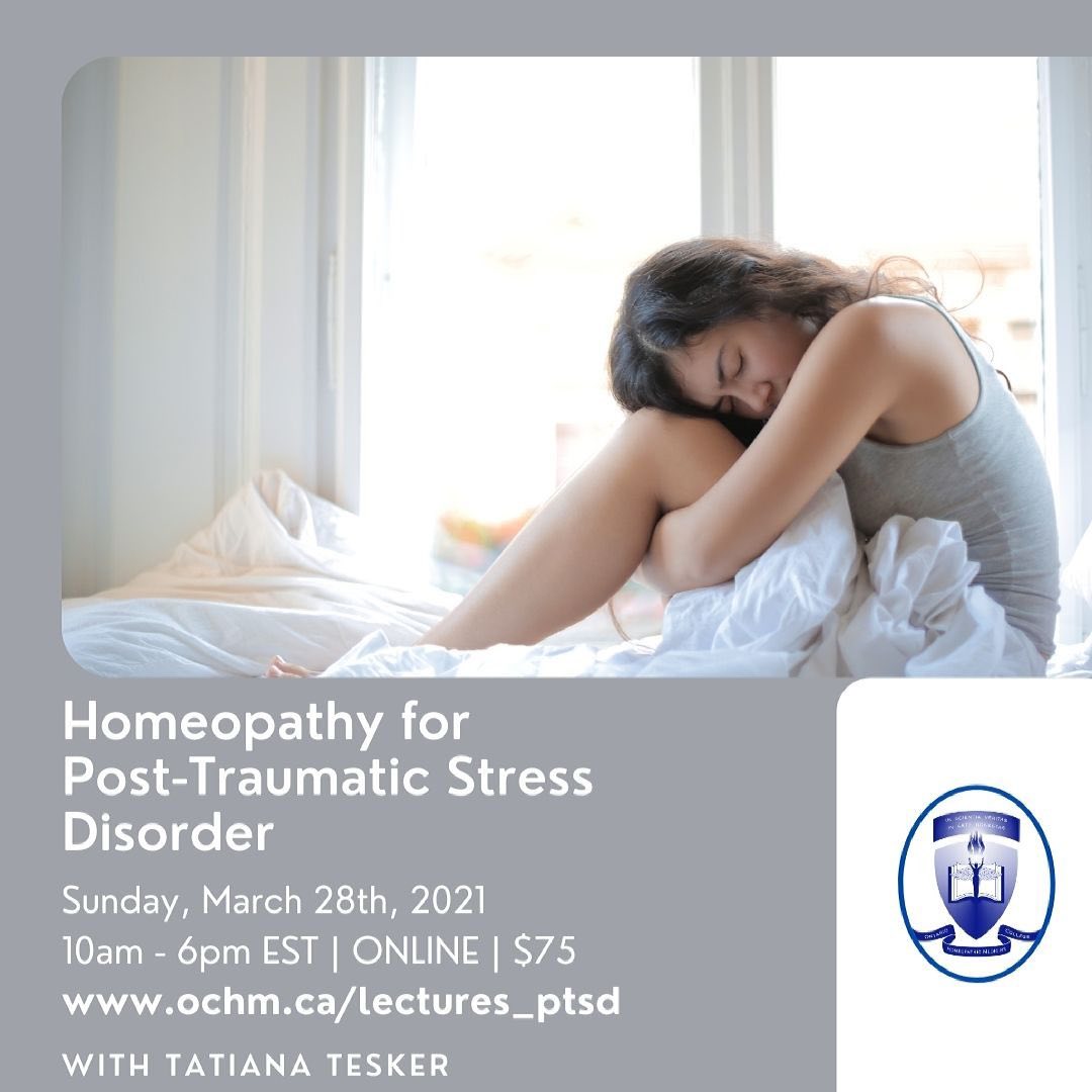 Homeopathy for Post-Traumatic Stress Disorder